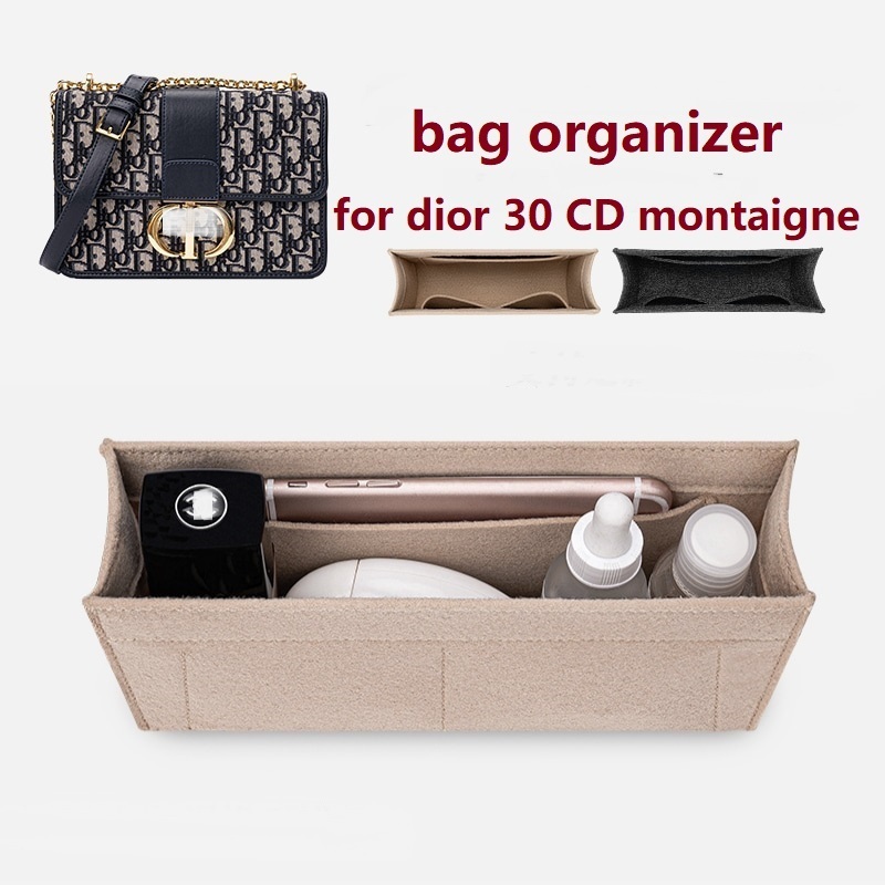 Bag organizer insert for dior small 30 Montaigne east west chain bag ...
