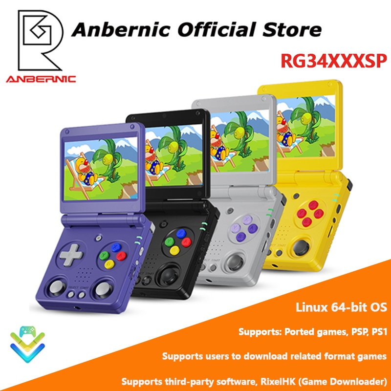 ANBERNIC RG34XXSP Retro Game Console 3.4