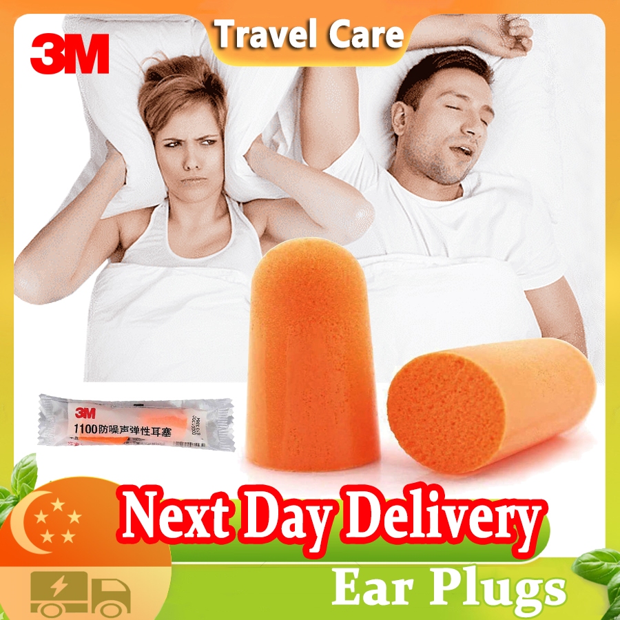 [SG Local Stock]Ear Plugs 3M Noise Cancelling For Sleeping Flight ...