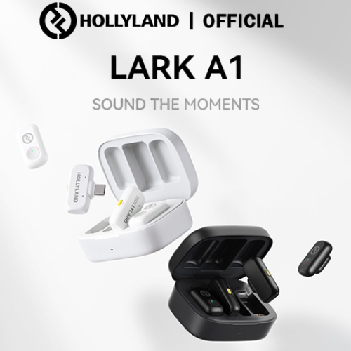 HOLLYLAND LARK A1 Combo ピンマイク Hollyland Lark A1 Combo - Wireless Mini Microphone for iPhone