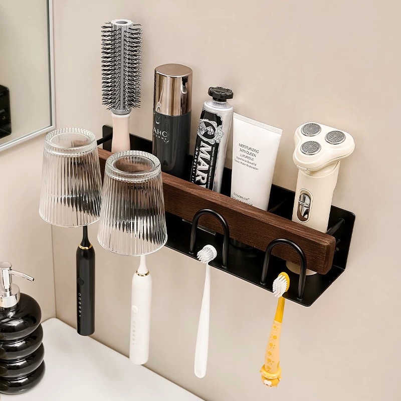 [Zhuzhu • Home] North American Black Walnut Toilet Electric Toothbrush ...