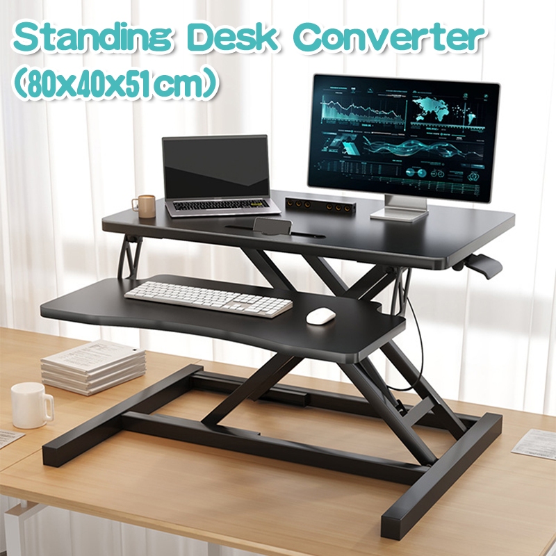 【SHIP FROM SG】Laptop Stand Standing Desk Converter Monitor Tabletop ...