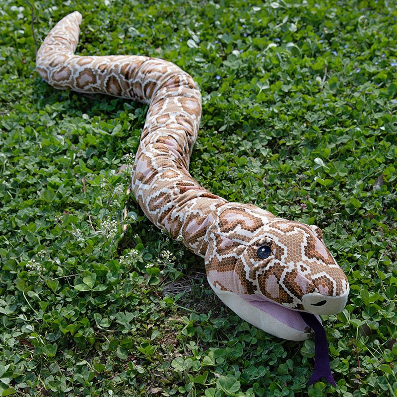 IKEA Gloves Snake Doll 90cm/120cm/170cm Simulation Burmese Python Plush ...