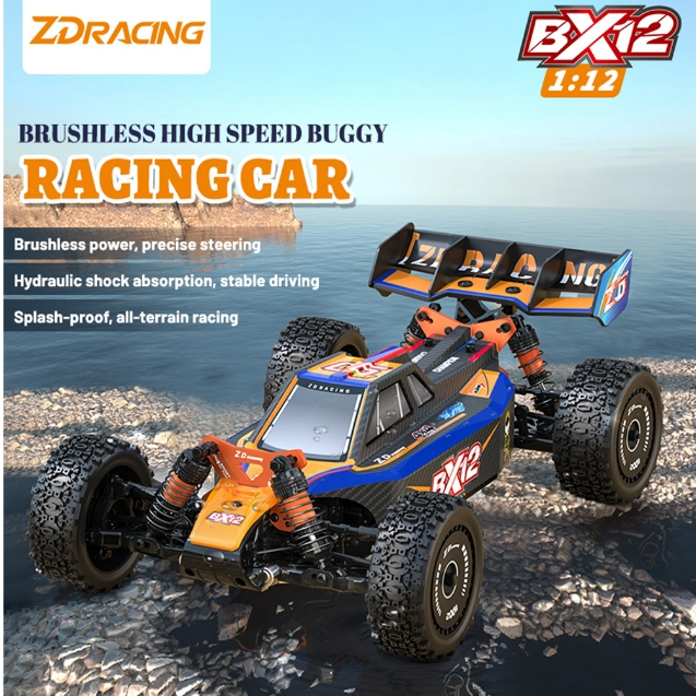 ZD Racing RC Car Racing BX-12 1/12 Brushless 2.4GHz 70KM/H High Speed ...