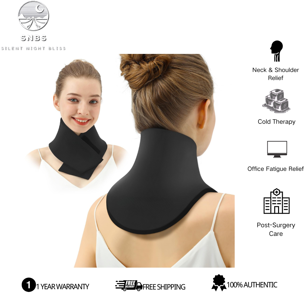 Neck Ice Pack Wrap Gel,Ice Packs for Neck Reusable, Hot and Cold ...