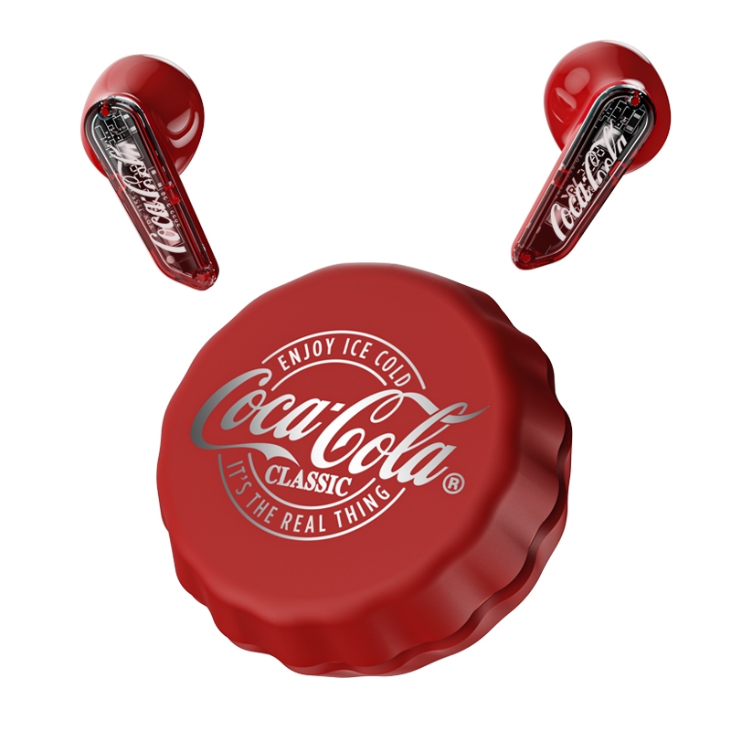 Coca-Cola T13 True Wireless Bluetooth Earbuds Semi-in-ear Design