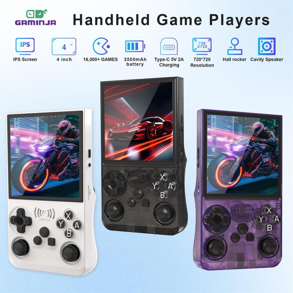ANS13 Open Source 4 Inch IPS Screen Retro Handheld Video Game Console ...