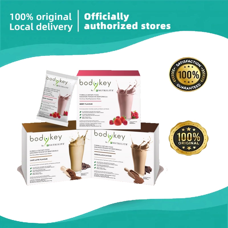 BodyKey by Nutrilite Meal Replacement Shake （Berry/Cafe /Chocolate ...