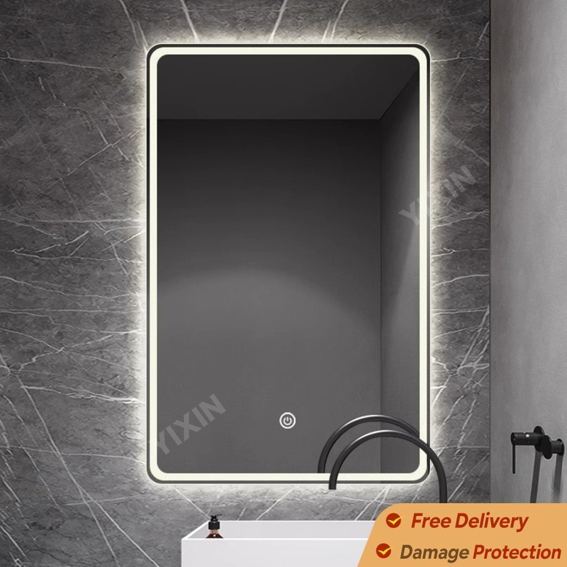 YIXIN Smart Bathroom Mirror Toilet Mirror Washbasin Waterproof And Anti ...