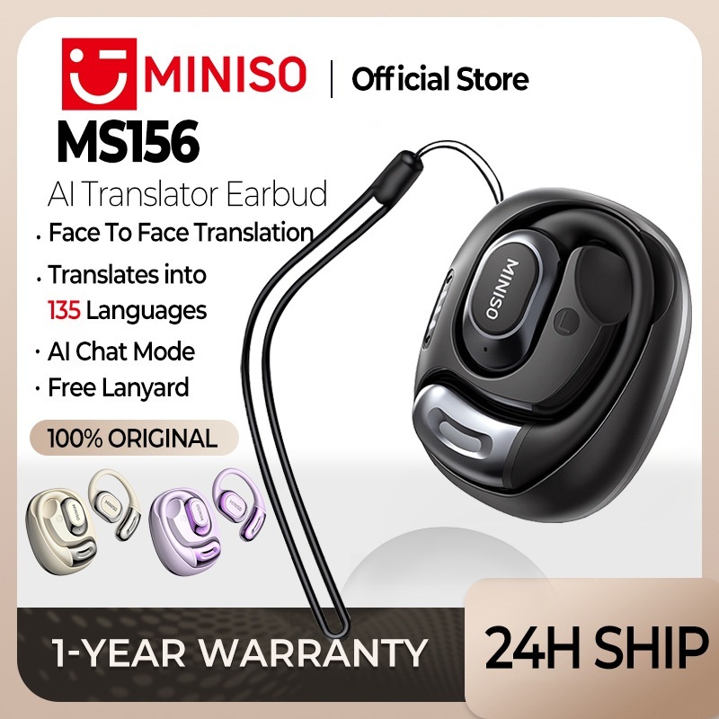 MINISO MS156 Open Ear Earphone Noise-Cancelling Bluetooth