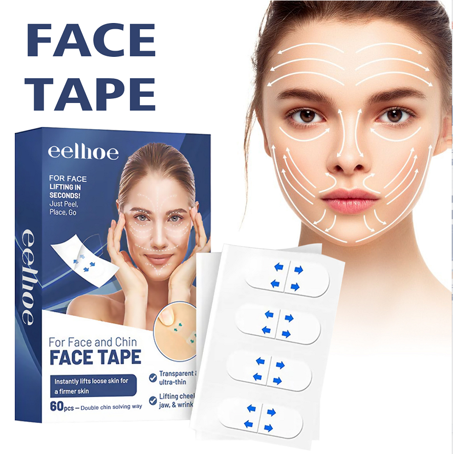 EELHOE Invisible Face Lift Stickers Tightening Wrinkles Sagging Skin ...