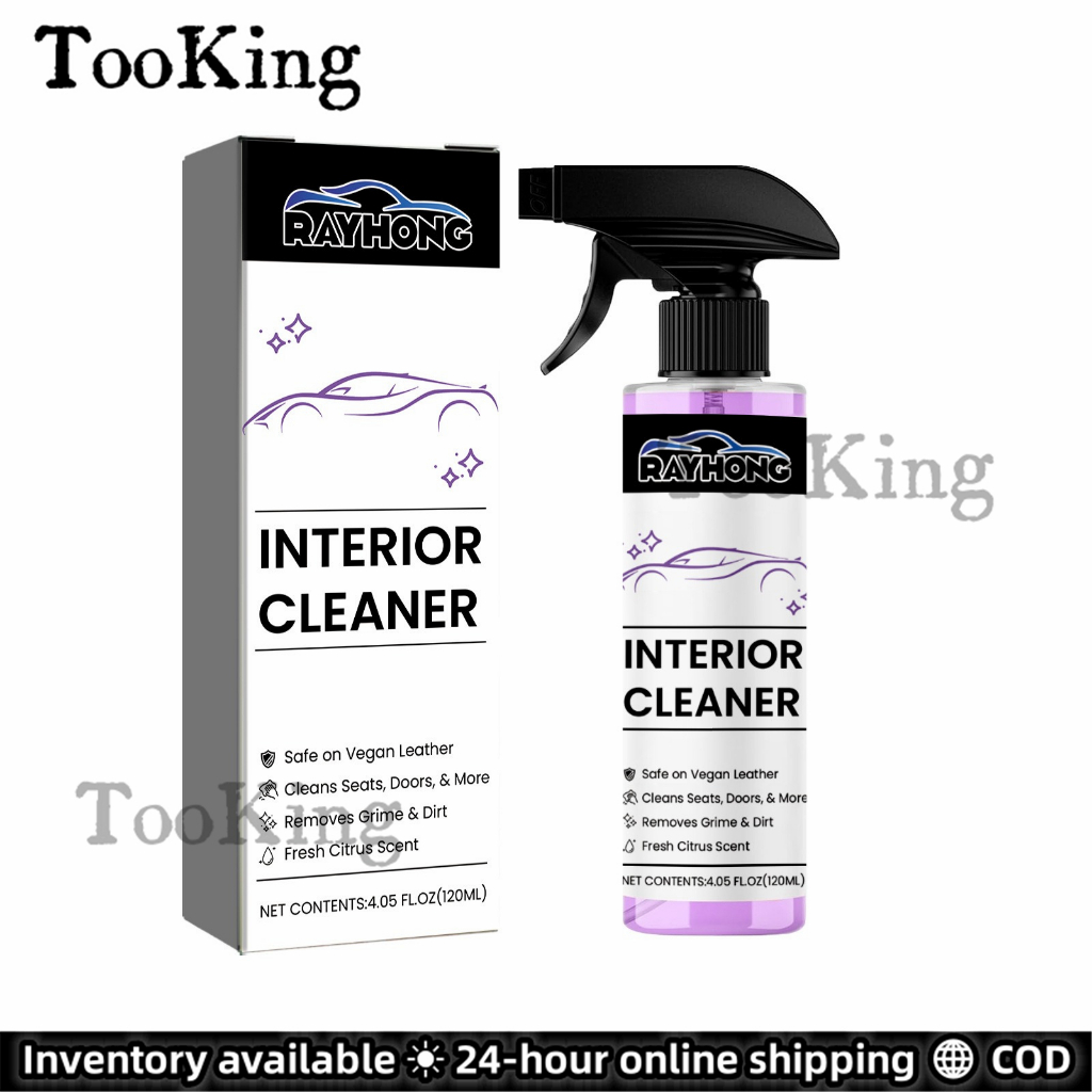 Product image 1Pc Seat Cleaner & Stain Remover - Biodegradable, Safe on Vegan Leather, Interior Tesla Cleaning Products for Seats, Dash, Console, Doors | for Tesla Model 3 Y S X Car Accessories 1