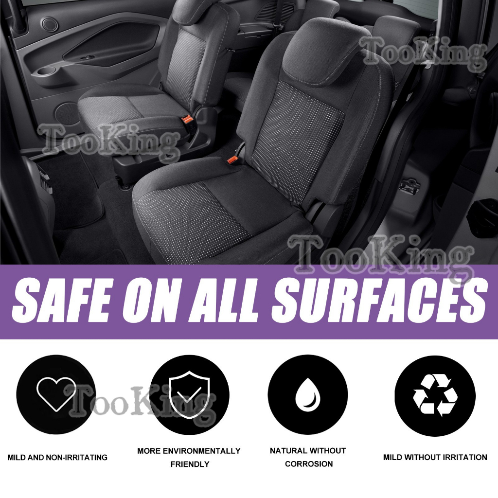 Product image 1Pc Seat Cleaner & Stain Remover - Biodegradable, Safe on Vegan Leather, Interior Tesla Cleaning Products for Seats, Dash, Console, Doors | for Tesla Model 3 Y S X Car Accessories 6