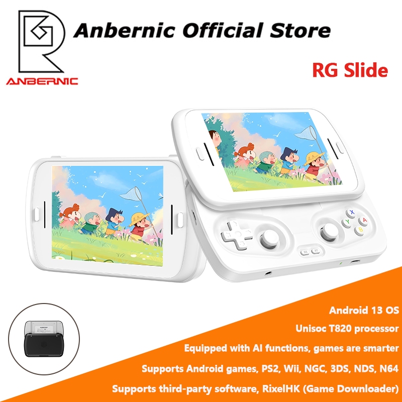 ANBERNIC RG Slide gaming console 4.7 inches Android 13 system