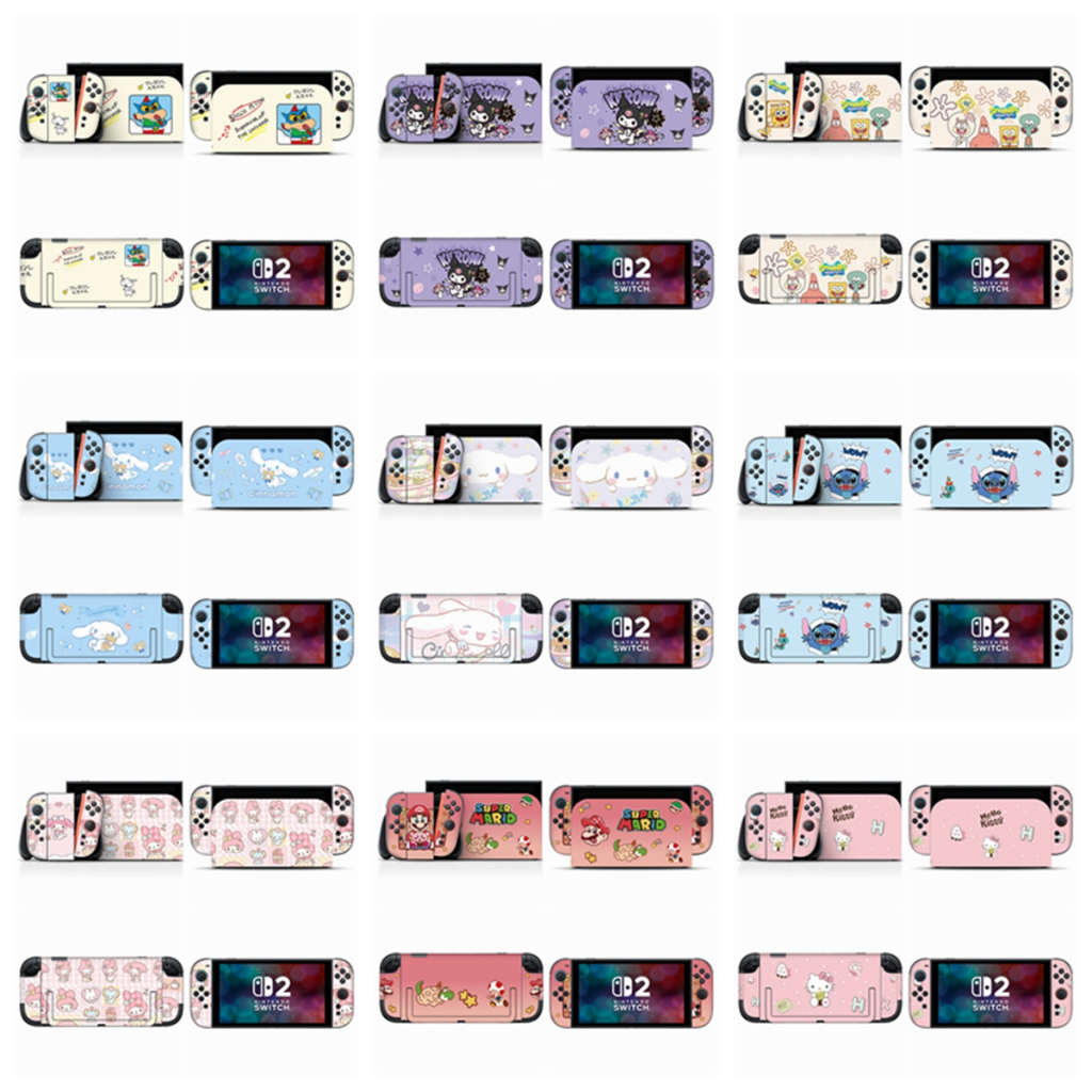 2025 new for Nintendo Switch 2 protector NS cartoon sticker paper film ...