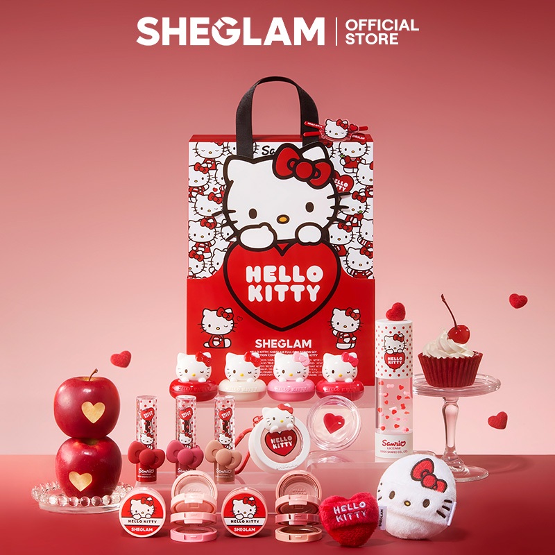 Hello Kitty | SHEGLAM Full Collection Set 2.0 Multi-Use Makeup Kit