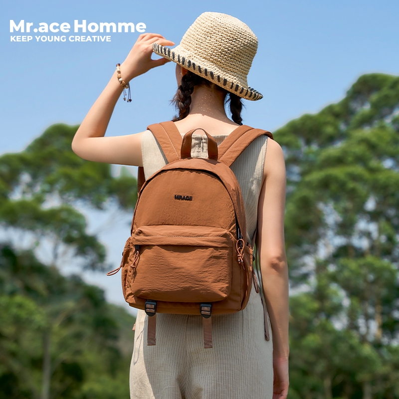 Mr.ace Homme 3340 Waterproof Backpack Large Capacity Lightweight Outdoor  Travel Bag for Women | Shopee Singapore