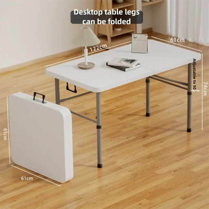 【No installation】Folding tableHome dining tablePortable office ...