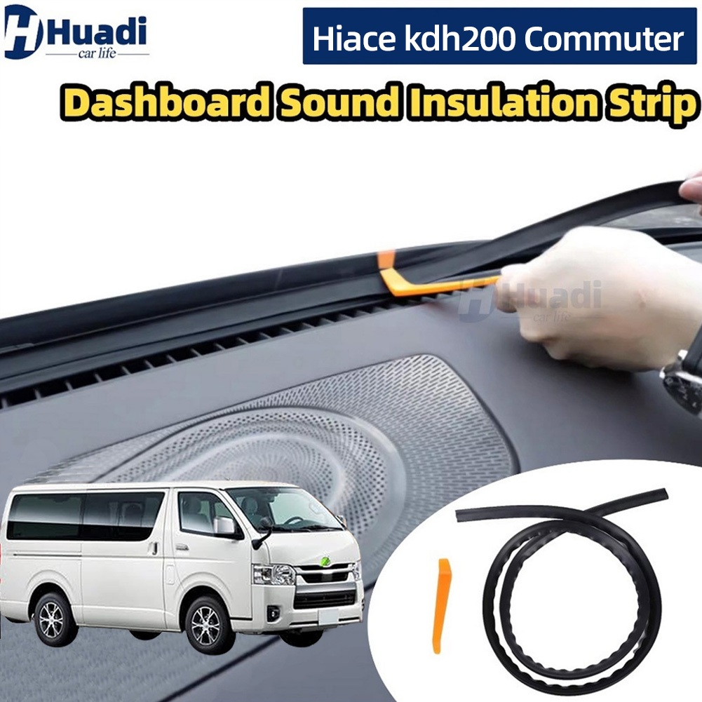 Hiace kdh200 commuter (2006-2025) Dashboard Sound Insulation Strip Seal ...