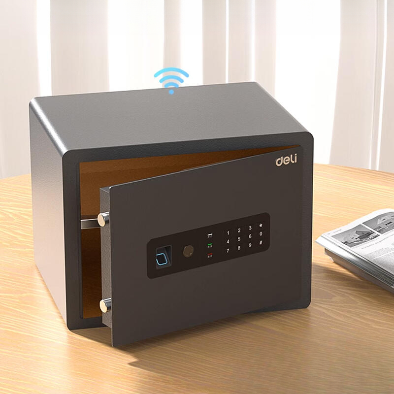 Safe Box Digital Lock Fingerprint Password Home Mini Letter Box Digital ...