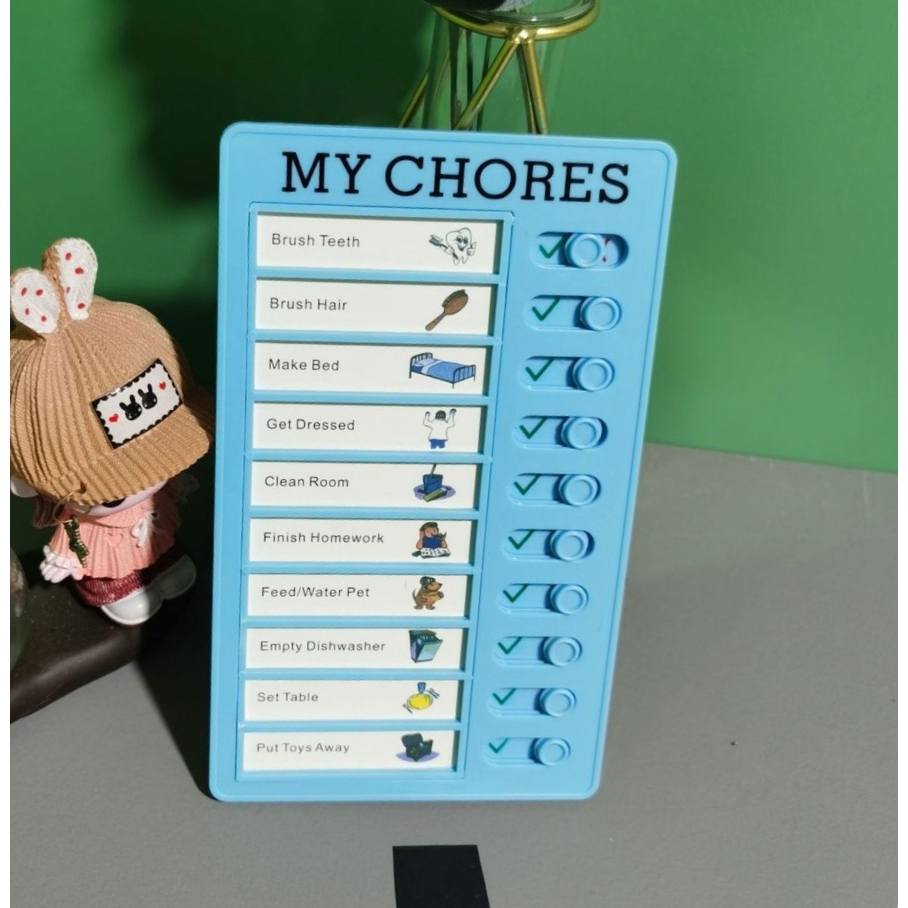 Self discipline clock in device for children, essential habit plan for ...