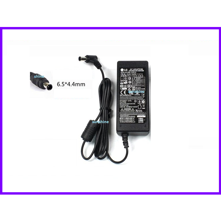 Original oem LG 19V 1.7A AC Adapter&Cord for LG 34WQ500-B Widescreen ...