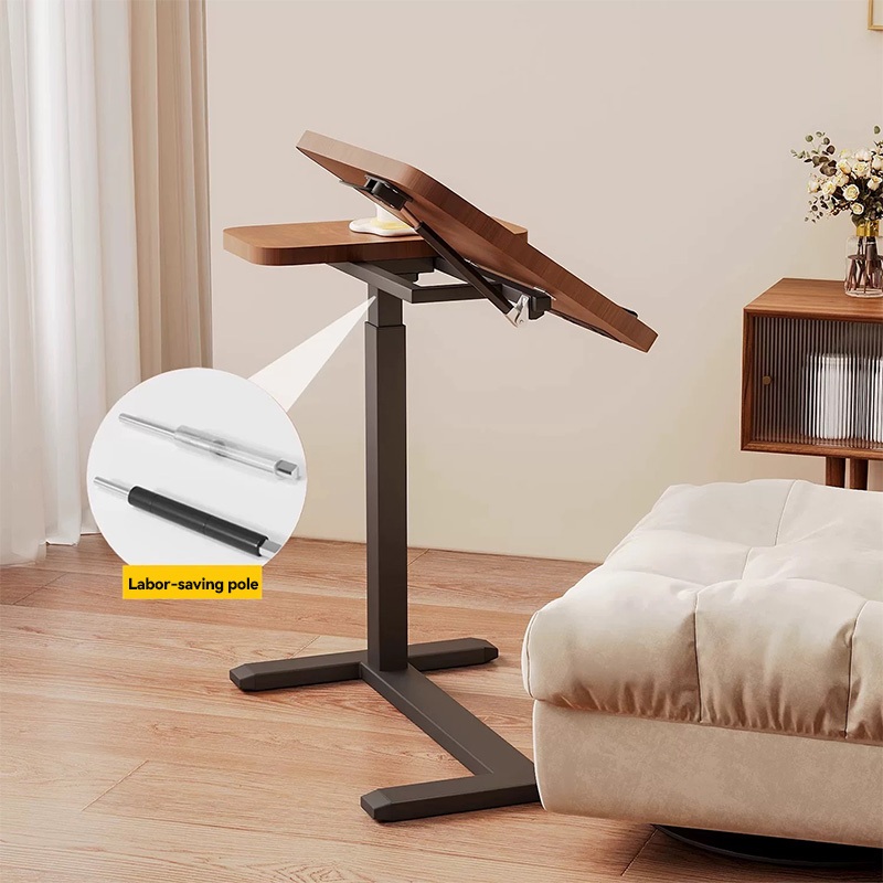 Stock SG 1-3days Adjustable Side Table With Wheels Coffee Table Movable ...