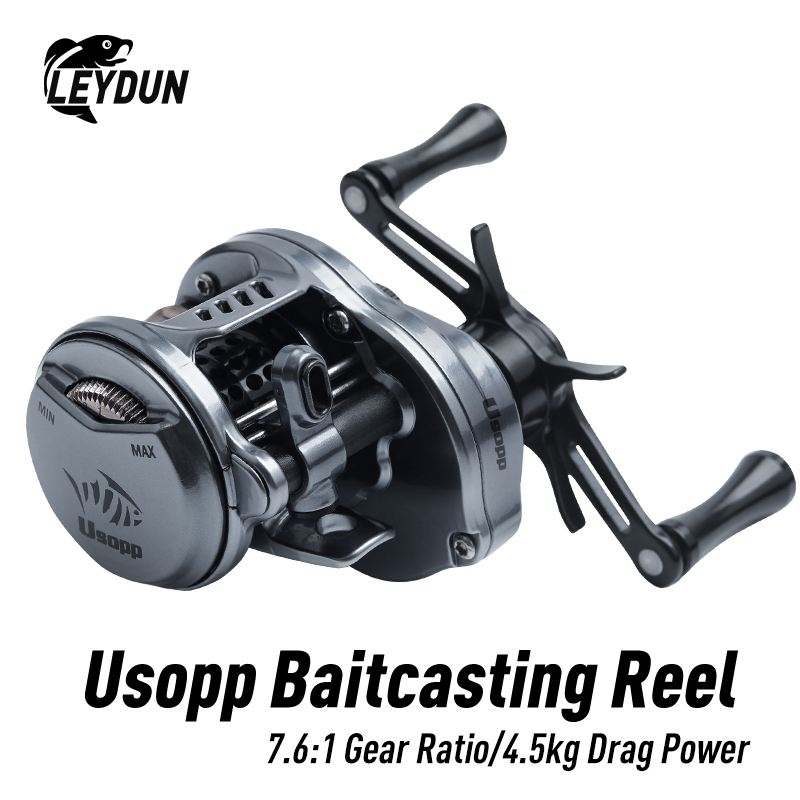 新品　右巻きLEYDUN Usopp bfs 渓流　giu99 ダイワ シマノ LEYDUN USOPP Fishing Reels 7.6:1 125g Carbon Micro Drag 4.5KG