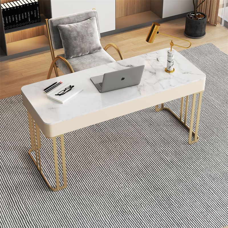 Office desk, computer desk, study desk, wide tabletop with drawers for ...