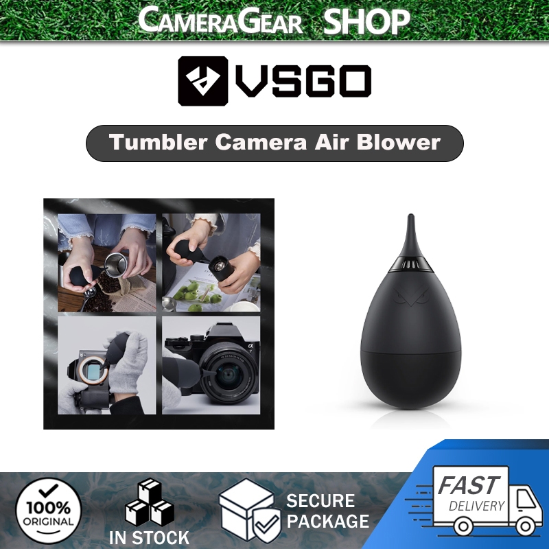 VSGO Tumbler Camera Air Blower with Filter Compressed Air for Camera ...