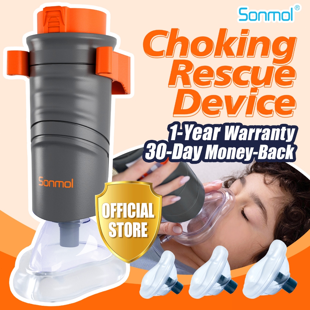 Sonmol Automatic Choking Rescue Device with 3 Masks, Anti Choking ...