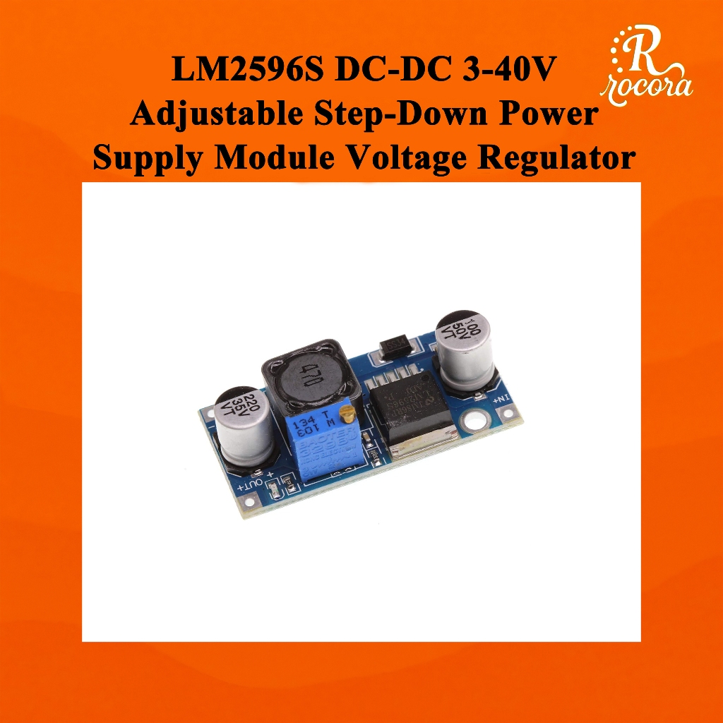 LM2596 DC-DC 3A Adjustable Buck Converter Module | Voltage Regulator ...