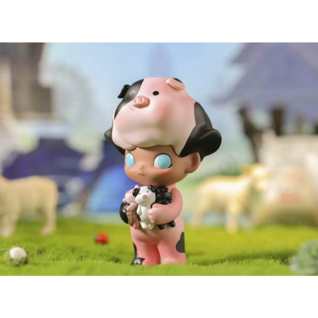 POPMARY DIMOO Three Little Pigs Series Elevator Figure Gifts Doll Toy ...