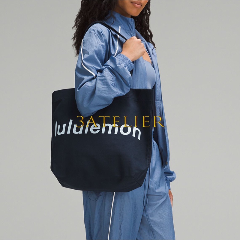 lululemon Double-Handle Canvas Tote Bag 17L 2Color