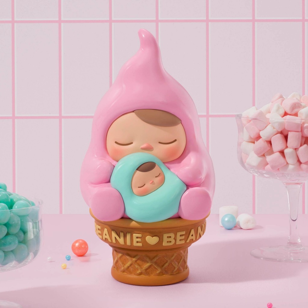 Original PUCKY EGG BEANIE Series Action Figure Desktop Decoration