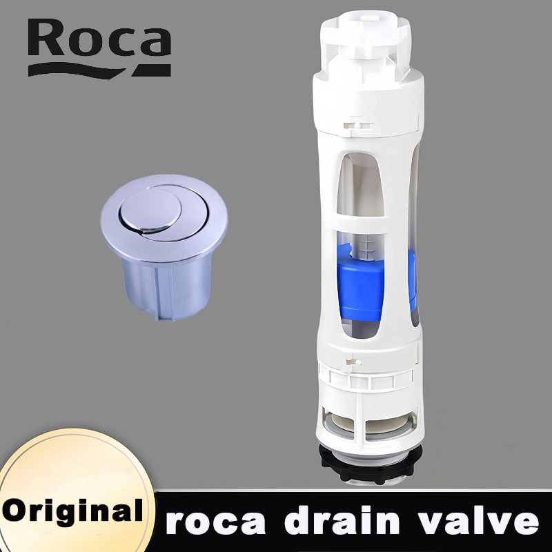 ROCA original drain valve double press button flush valve toilet water ...