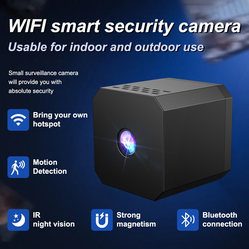 A9/F1 Mini Wireless Security Camera WiFi 1080P Full HD Mini Voice ...