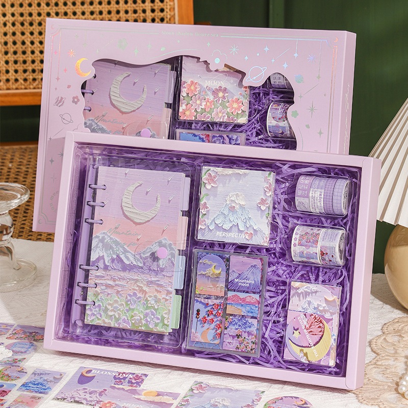 Aesthetic Scrapbook Kit with Notebook, Bullet Junk Journals, DIY Gift ...