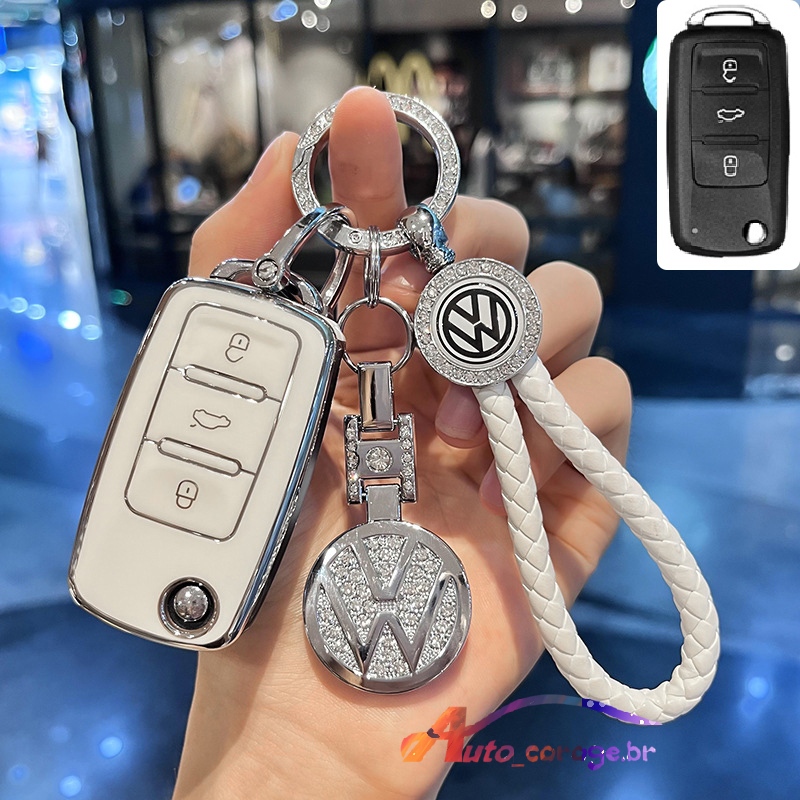 Volkswagen Car Key Protect Shell Volkswagen POLO/Amarok/Gol/Voyage/Fox ...