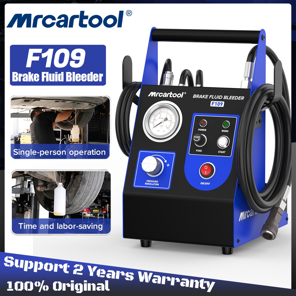 MRCARTOOL F109 Brake Fluid Bleeder Car Bleeding Brake Tool Electric ...