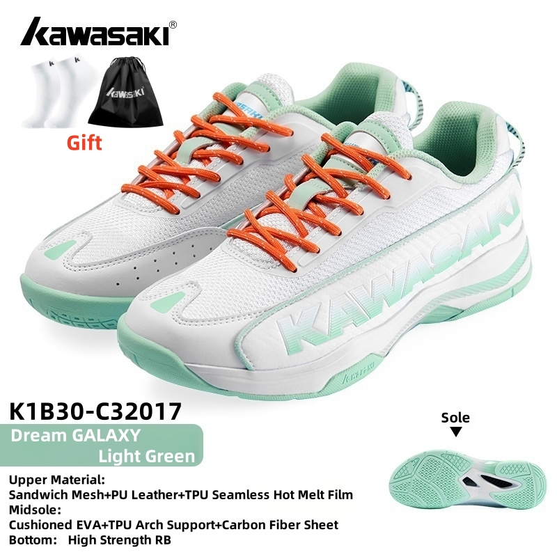 Kawasaki 2025 New Pickleball ShoesBadminton Shoes K1B30-C32017