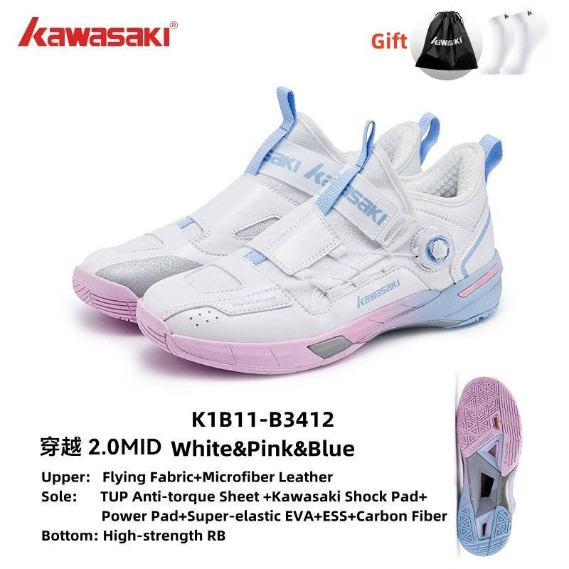 33 ① Kawasaki Badminton Shoes Pickleball ShoesA3311&B3412&C32019