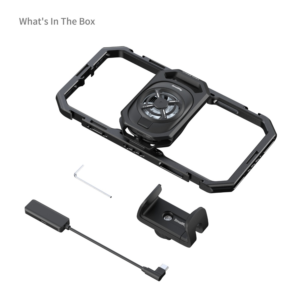 SMALLRIG Kit Video Termico A Doppia Impugnatura Per Telefono – All-in-One 5276