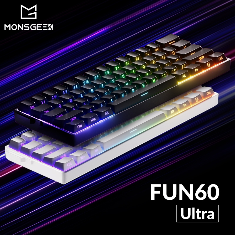 メイモンズ MonsGeek FUN60 Ultra TMR 】 61-Key Magnetic Switch RGB Aluminum