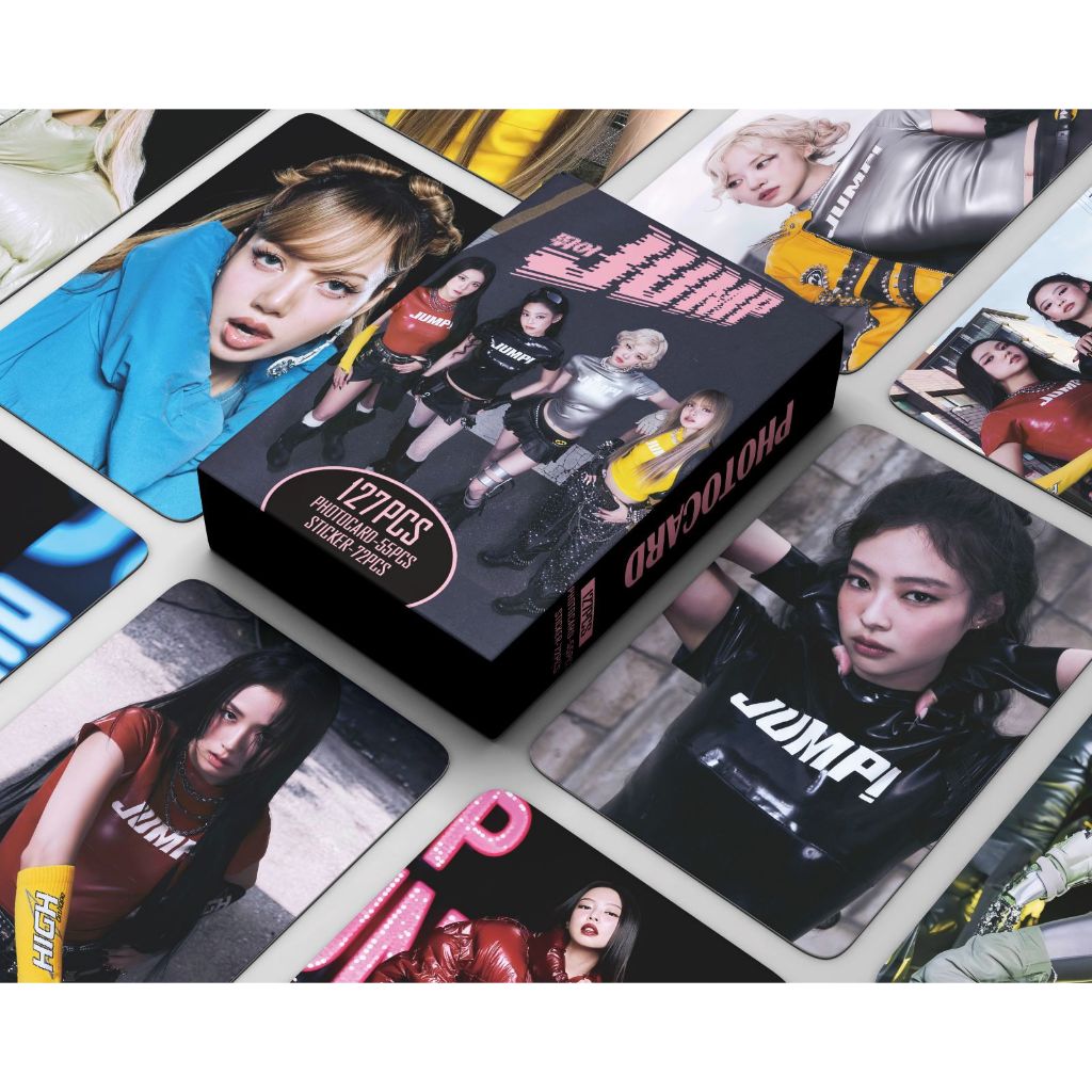 Kpop 55pcs/set Lomo Cards JUMP 8TH BLACKPINK THE GIRLS Born Pink