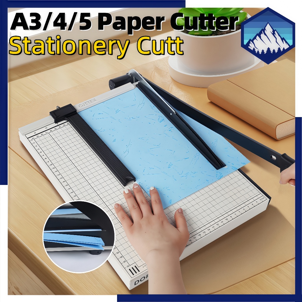 A3 Professional Paper Cutter A4/A5 Steel Frame Paper Cutter Blade Cuts ...