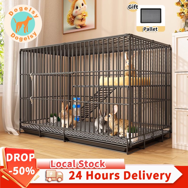 Fold Rabbit cage Cat cage rabbit house Pet Cage Bird cage No ...