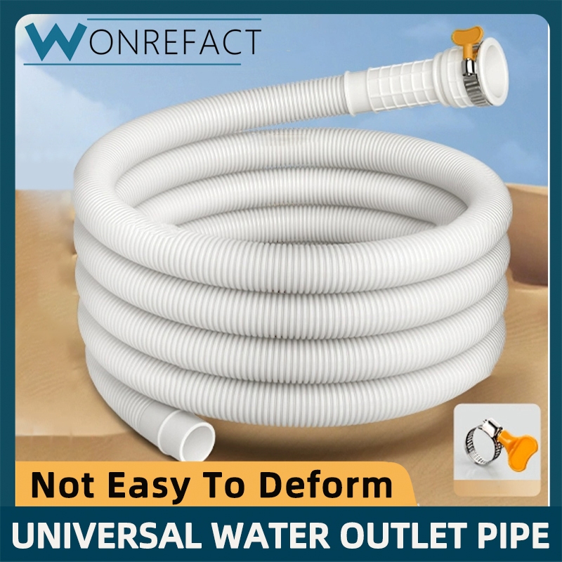 Universal Water Pipe Adapter Air Conditioning Pipe Rubber PE Drain Pipe ...
