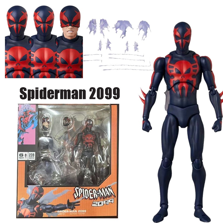 Mafex Spider Man 185 001 Action Figure Mafex147 Symbiote Spiderman