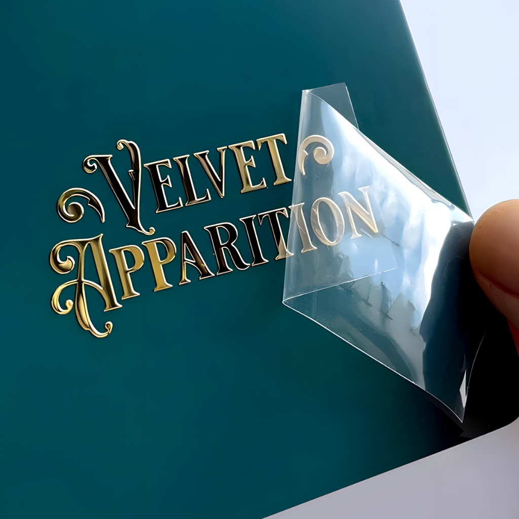 Custom Sticker Transfer Crystal Label Self-Adhesive Self-Adhesive Label ...